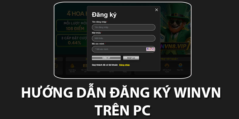 đăng ký Winvn trên PC